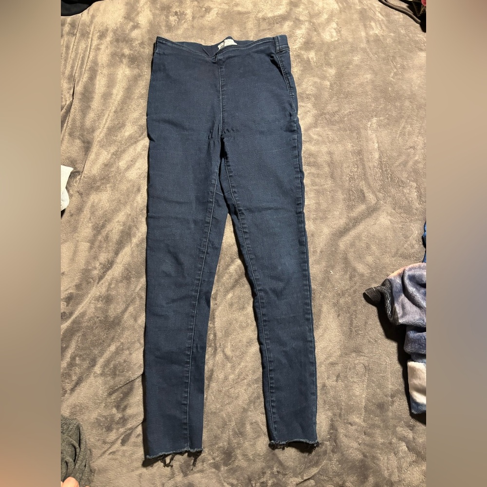 Free People High Rise Blue Jeans
